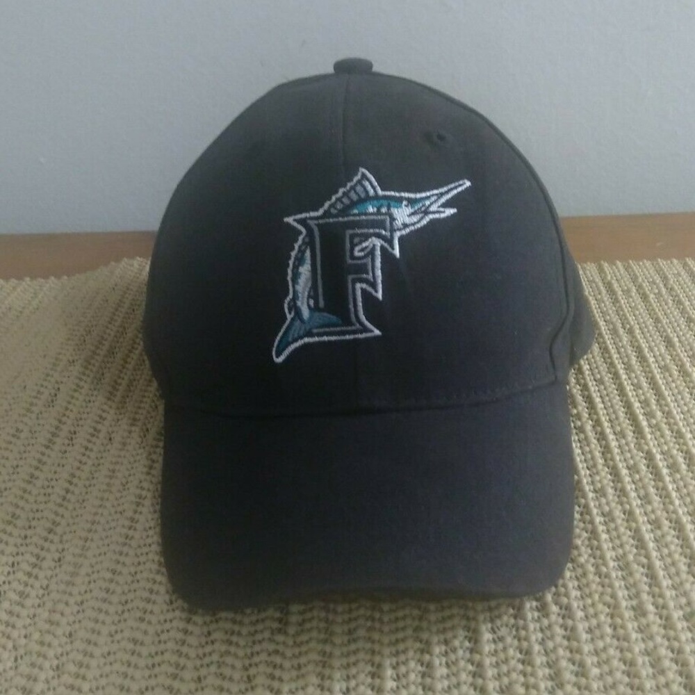 FLORIDA MIAMI MARLINS Black Childs Cap